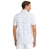 Camiseta Polo de Golf Personalizada de Alta Calidad, Transpirable, que Absorbe la Humedad, con Diseño Propio, Impresión por Sublimación Completa