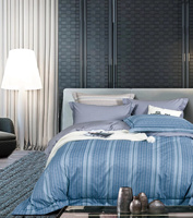 Nouveaux ensembles de couettes imprimés en coton personnalisés ensembles de literie imprimés ensembles de housse de couette en coton imprimé avec taie d'oreiller