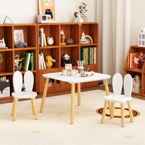 Wholesale Children Wooden <strong>Activity</strong> Sensory Play <strong>Table</strong> <strong>Toddler</strong> Wood <strong>Table</strong> and Chair Set - Product Image 5