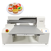 Printer Makanan Presisi Tinggi 2025 New Foodart X2 Automatic Flatbed Inkjet dengan Tinta Edible dan Nozzle I3200