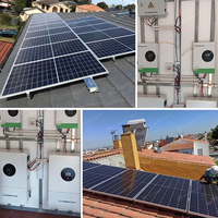 Kit Système Solaire Complet pour Maison 5kW 10kW 12kW Système Énergétique Hybride Solaire avec Batteries Lithium 10kWh 20kWh 30kWh 40kWh