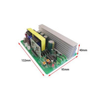 Module d'onduleur réglable DC12V vers AC220V, carte de circuit amplificateur DC-AC, onduleur à onde modifiée 600W