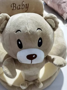 New Bé Trẻ Sơ Sinh Nhiều Chức Năng Gấu An Toàn Đệm Lounger Trẻ Em Sang Trọng Dễ Thương Bông Bảo Vệ Ghế Trẻ Em Chơi Sofa Với Xử Lý - Product Image 2