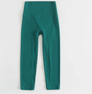 Customizable High Stretch Women High Waist Capri Yoga Leggings Multiple Colors Quick Dry <b>Supportive</b> <b>Pants</b> for Yoga Workout - Product Image 1