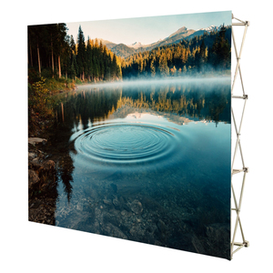 Pop up présentoir de toile de fond de mur D'<span class=keywords><strong>exposition</strong></span> de tissu de tension - Product Image 1
