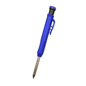 قلم نجار ميكانيكي لوضع علامات الأعمال الخشبية قلم نجار خاص أحمر وأصفر وأسود قلم علامات الأعمال الخشبية