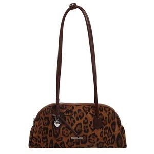 Fashionable Bow-shaped Casual ZIP Portable Summer Women's Crossbody <b>Handbag</b> <b>Chains</b> Two Straps PU Material Polyester Lining - Product Image 2