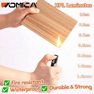 Plaque stratifiée Womica haute brillance, stratifié bois mat, plaque ignifuge, stratifié brillant très vendu, Lamitak décoratif, usine Linyi - Product Image 4