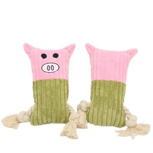 2025 all'ingrosso basso MOQ forte cane giocattolo di peluche giocattolo interattivo Puzzle giocattolo per cani peluche di cotone tirante cigolante per divertimento - Product Image 3