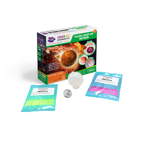 Kit de bricolaje para hacer luces intermitentes, Bola de meteorito hinchable para niños - Product Image 1