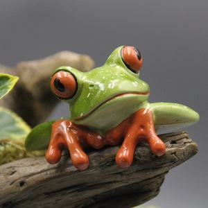 Ornamen berbentuk katak RESIN terbaru - Product Image 2