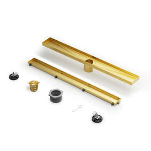 ท่อระบายน้ำแบบฝังพื้น <span class=keywords><strong>NEODRAIN</strong></span> รุ่น Linear พร้อมฝาปิดแบบเสียบกระเบื้อง ช่องระบายน้ำแนวตั้ง แบบซ่อน สแตนเลส 304 ทำความสะอาดง่าย สำหรับห้องน้ำ - Product Image 5