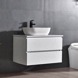 Meubles de salle de bain muraux modernes en gros d'usine, <span class=keywords><strong>vasque</strong></span> et armoire de salle de bain 800 mm - Product Image 2