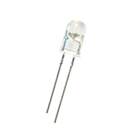Diode LED jaune 5 mm 590-595 nm ultra-lumineuse avec lentille ronde de 45 mm pour feux de signalisation et avertisseurs lumineux stroboscopiques