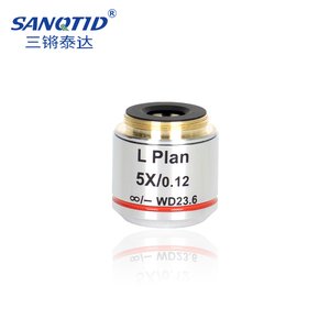 SANQTID生物学的同軸ライト5x 10x 20x <span class=keywords><strong>50x</strong></span> 100X Lプラン顕微鏡の目的金属顕微鏡の目的 - Product Image 1