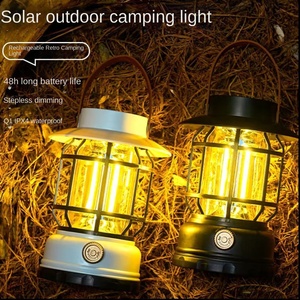 Nuova Lampada Solare Impermeabile Ricaricabile per Campeggio, Illuminazione per Casa e Tenda, Lampada Atmosfera Retrò a Forma di Cavallo - Product Image 4