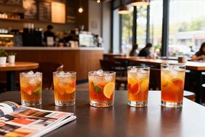 Verre à whisky à fond épais de 200 ml, sans plomb, style Old Fashioned, verre à cocktail personnalisé avec logo, vente en gros de matériel de bar - Product Image 5