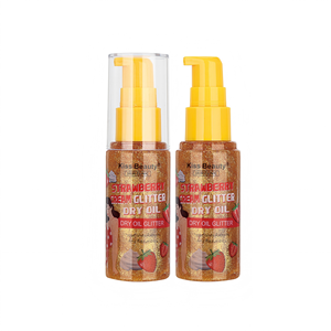 Aceite Corporal Kiss Beauty con Brillo en Crema de Coco/Durazno/Fresa, Suave y Radiante, Nutre, Repara y Embellece la Piel - Product Image 6