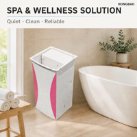 Gabinete de Control de SPA de Acero Inoxidable Personalizado, Carcasa para Sistema de Hidroterapia, Fabricación de Chapa Metálica OEM, Certificado ISO9001, HONGBAO