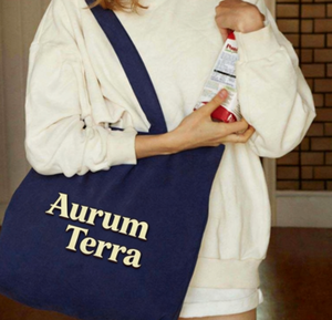 Sac de courses réutilisable grande capacité, sac à bandoulière en toile pour femme, sac fourre-tout - Product Image 3