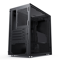Metalsama — boîtier de refroidissement convexe pour ordinateur, boîtier de transmission rapide, pour ordinateur de jeu, version micro atx, oem