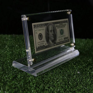 Dropshipping billets papier-<span class=keywords><strong>monnaie</strong></span> cadre lucite cadre pour vieux billets de banque papier <span class=keywords><strong>monnaie</strong></span> - Product Image 6