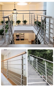 Self-installable <strong>Stainless</strong> <strong>Steel</strong> <strong>Stair</strong> <strong>Handrail</strong> Balcony Railing Modern Minimalist Style Indoor Home Use Flooring 3-Year Warranty - Product Image 6