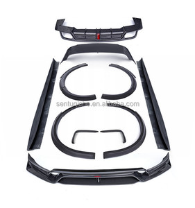 ชุดแต่งคาร์บอนไฟเบอร์ใหม่สำหรับรถ PORSCHE Cayenne ประกอบด้วยสปอยเลอร์หน้า สปอยเลอร์หลัง และกันชนรถ - Product Image 1