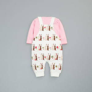 จั๊มสูทสำหรับเด็กผู้หญิงวัยหัดเดินพิมพ์ลายเองได้ - Product Image 4