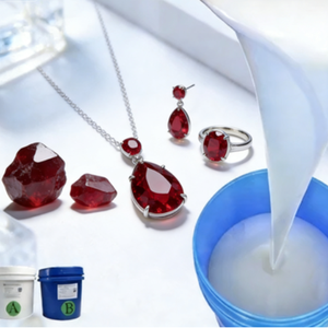 Silicone facile à utiliser à rapport de mélange 1:1 pour bijoutiers artisans - Dégazage sous vide simple, idéal pour les petits studios - Product Image 3
