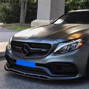 ชุดแต่งสเกิร์ตหน้าคาร์บอนไฟเบอร์ทรง FD สำหรับ W205 ปี 2019-2021 - Product Image 6