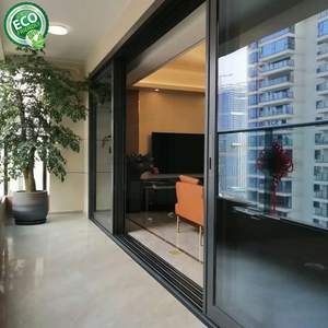 Villa Aluminum <b>Sliding</b> Doors With Double Tempered Glass Weatherproof Design - Product Image 3