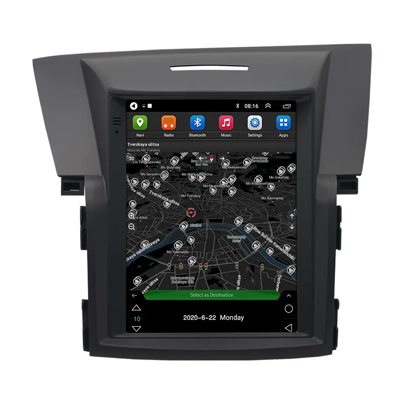 Вертикальный экран для Хонда сrv CR-V 4 2012 2013 2014 2015 2016 Автомобиль Радио Видео мультимедийный плеер GPS навигации Carplay RDS DSP