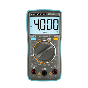 ZOYI ZT-82 Multímetro Digital 4000 Contagens Dual-Mode LCD Manual Auto Ranging Medição Eletrônica Instrumento Tester - Product Image 1