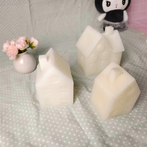 Scandinavian phong cách Mini cabin lâu đài và nhà thờ LED Nến điện tử lãng mạn màu ấm pin Powered bán chạy nhất - Product Image 1