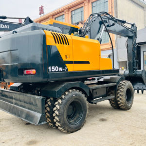 Bomba Hidráulica Original HYUNDAI 150W-7 de 15 Toneladas para Excavadora de Orugas Usada, Excelente Estado, Cabina Limpia, Eficiente en Consumo de Combustible - Product Image 1