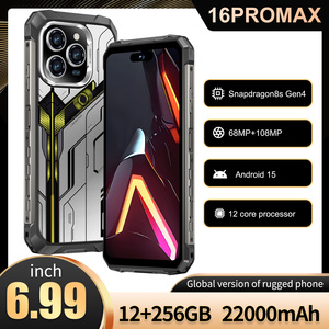 Smartphone robuste 16pro Max 5G, très résistant, prend en charge le GPS, la vision nocturne, résistant aux chocs, <span class=keywords><strong>jeu</strong></span>, IP68, grande batterie, longue durée <span class=keywords><strong>de</strong></span> vie <span class=keywords><strong>de</strong></span> la batterie - Product Image 4