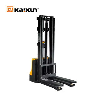 KX-CDD-B12 Electric Stacker Kapasitas 1200kg Pengangkat <span class=keywords><strong>Pallet</strong></span> Gudang Industri untuk Medan Kasar & Penggunaan Dalam Ruangan - Product Image 2