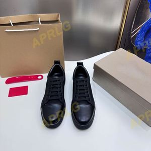 Zapatos Deportivos de Diseño para Hombre, Nuevos, de Cuero Genuino, Antideslizantes, con Cordones, Casuales, para Caminar, Estilo Louboutin - Product Image 2