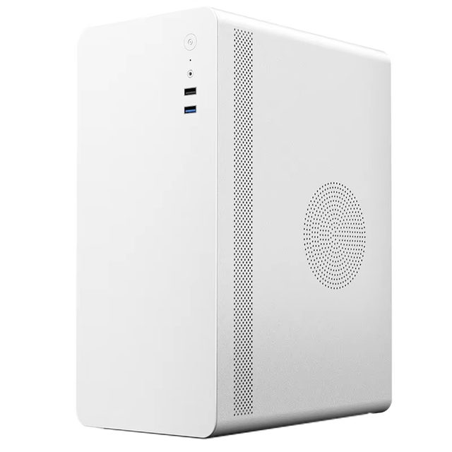 Custom Mini Desktop PC AMD Ryzen R5-5500GT CPU 8GB DDR4 RAM 256G 2.5 Inch SATA SSD 230W Office Commercial Desktop Computer