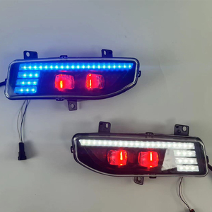 ชุดไฟหน้า LED พร้อมไฟเดย์ไลท์ ไฟตัดหมอก ไฟวงแหวนหลากสี สำหรับ <span class=keywords><strong>Xtrail</strong></span> Rogue ปี 2017-2021 - Product Image 5