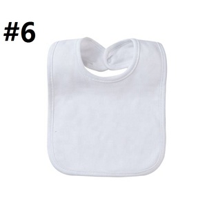 <span class=keywords><strong>Bavoirs</strong></span> pour bébé en coton 100% personnalisables avec logo, type bandana ou tablier, pour nouveau-né, mignons, réutilisables, lavables, doux, vierges - Product Image 2