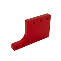 Plaque de connexion décalée irrégulière avec trous de montage multi-positions, support de positionnement pour équipement industriel, usinage CNC personnalisé