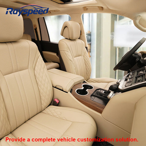 Kit di Aggiornamento Interni per Toyota Land Cruiser 2008-2024, Accessori Auto LC300 Modificati <span class=keywords><strong>Rosso</strong></span> <span class=keywords><strong>Vino</strong></span>, Modello LC200 2022-2024 - Product Image 4