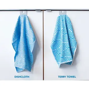 Set di strofinacci da cucina SEATOWEL riciclati, gadget ecologici - Product Image 3