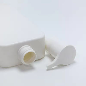 Botella de Champú con Logotipo Personalizado de 350 ml, Envase de Champú de Plástico Verde de Alta Calidad - Product Image 4