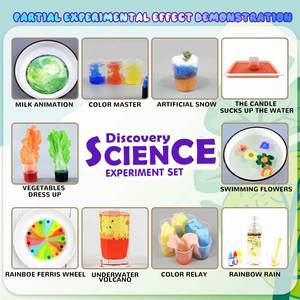 Ensemble de 268 pièces de pâte à modeler et de slime, kits d'expériences scientifiques pour enfants, petits jouets Frontier pour enfants, fabriqué en Chine - Product Image 4