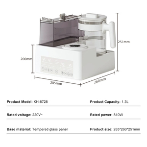 Multifunction Digital Baby <strong>Bottle</strong> <strong>Steriliser</strong> <strong>and</strong> Warmer Electric Glass Double Dryer for Milk Mix <strong>and</strong> Warm Storage - Product Image 6