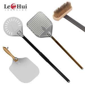 Éplucheur de Pizza pliable en aluminium, avec manche en aluminium, mise à niveau rotatif - Product Image 1