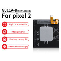 Baterai ponsel baru kualitas tinggi tahan lama baterai ponsel baru untuk Pixel 2